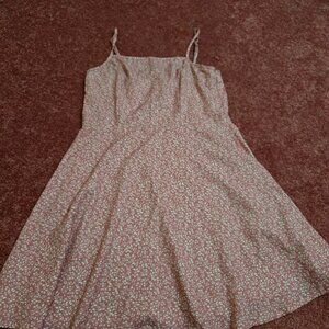Pink Floral Dress S, M & L